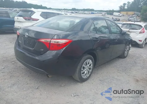 2017 Toyota Corolla Le из США, поврежденный, VIN 5YFBURHE4HP672355